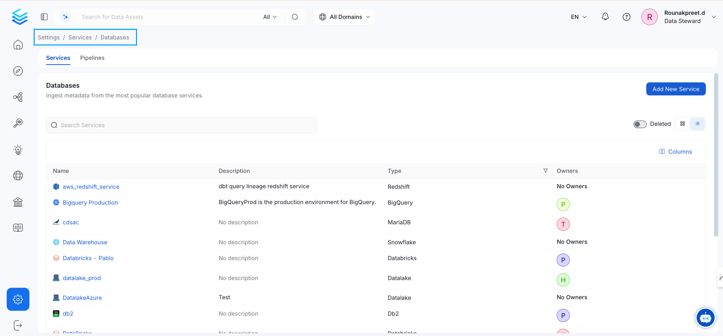 Ingestion Navigation