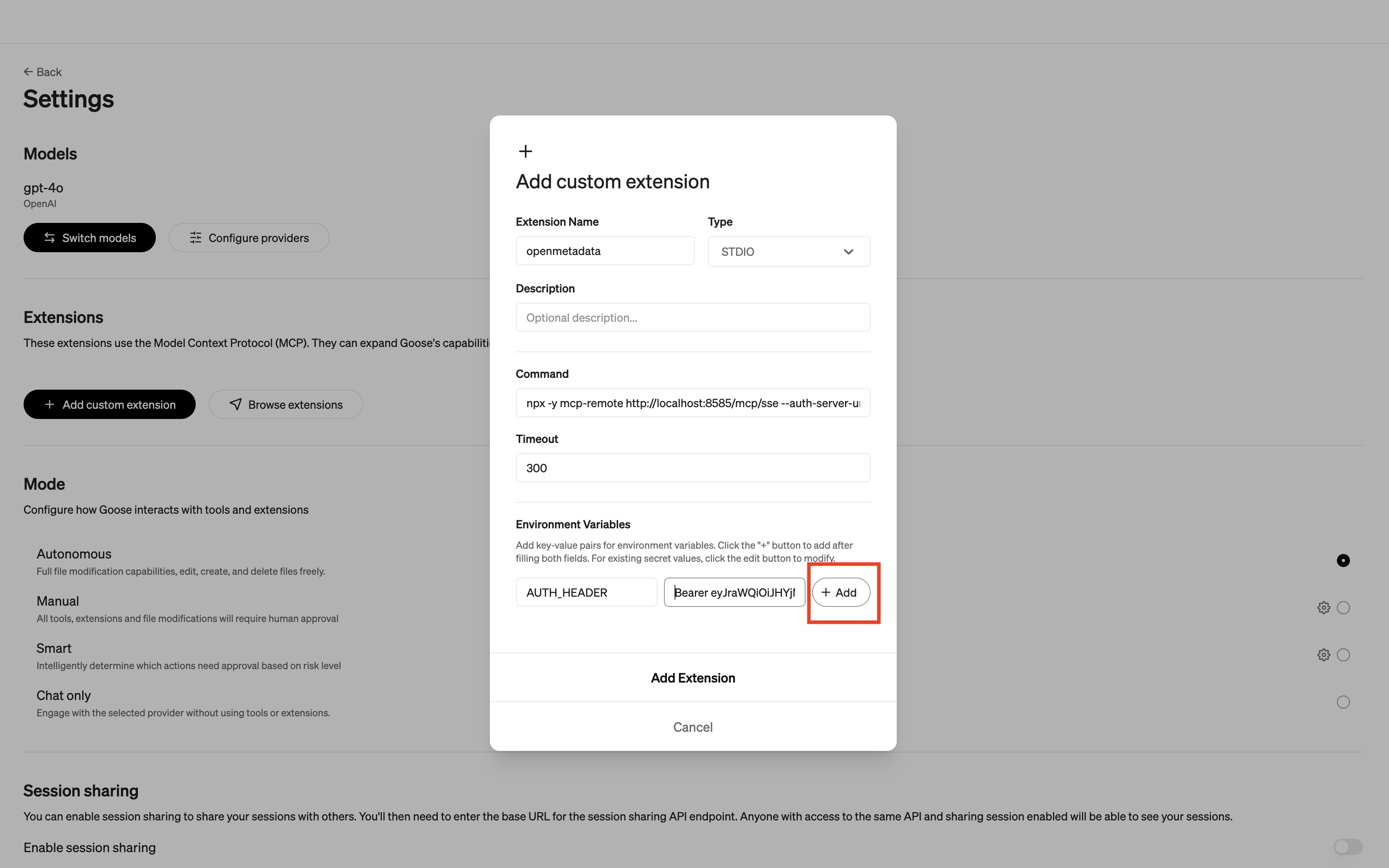 Configuring Collate MCP Server