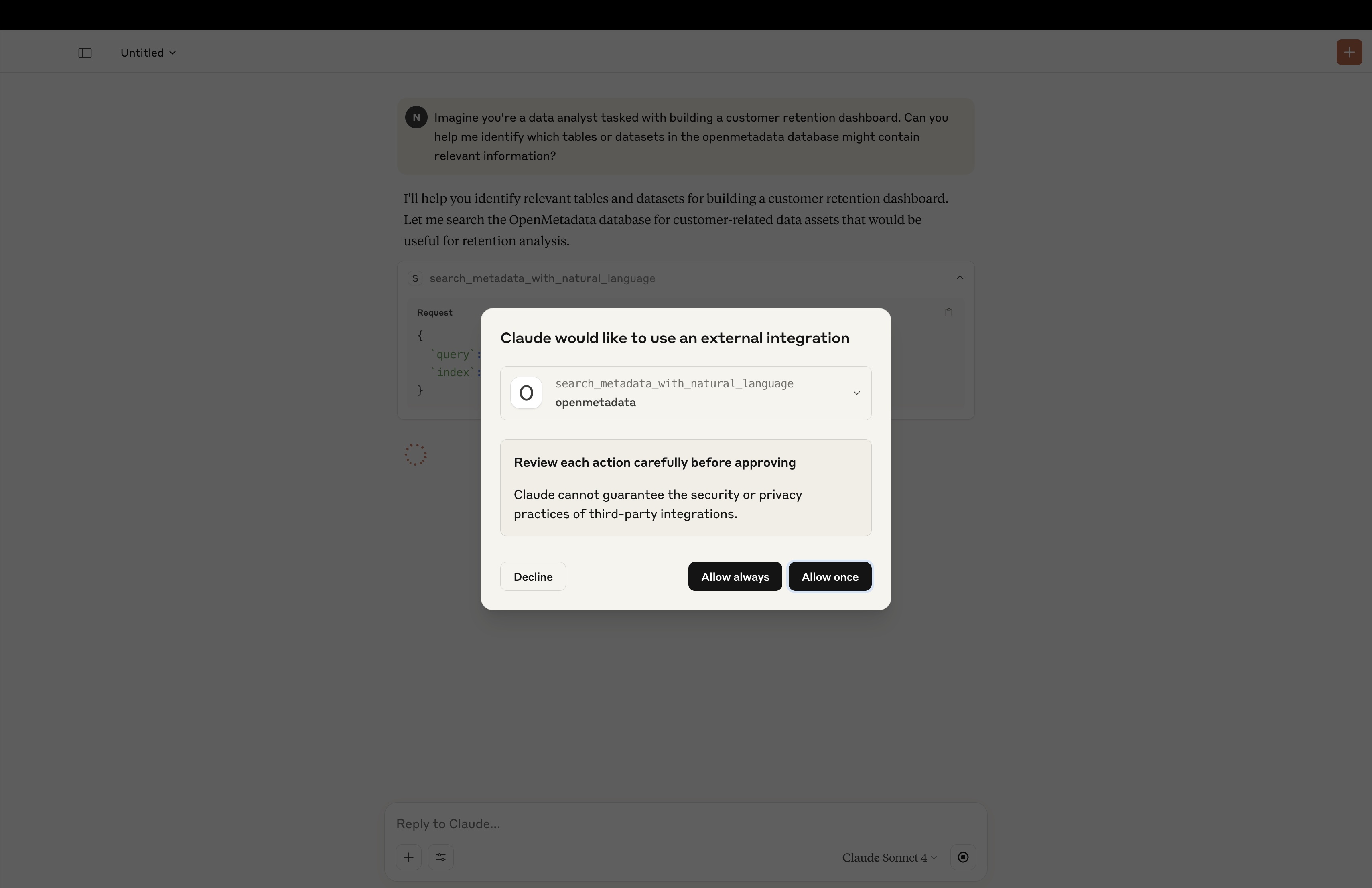 Allow Claude to use Collate