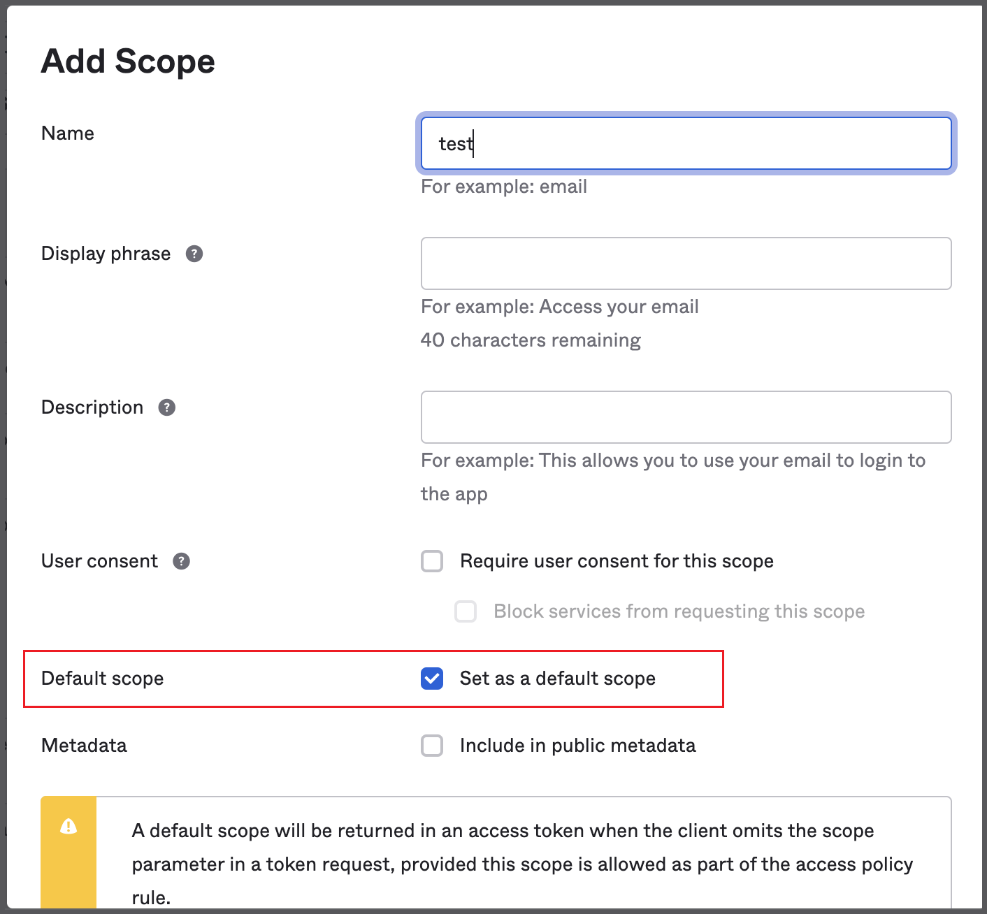 set-default-scope