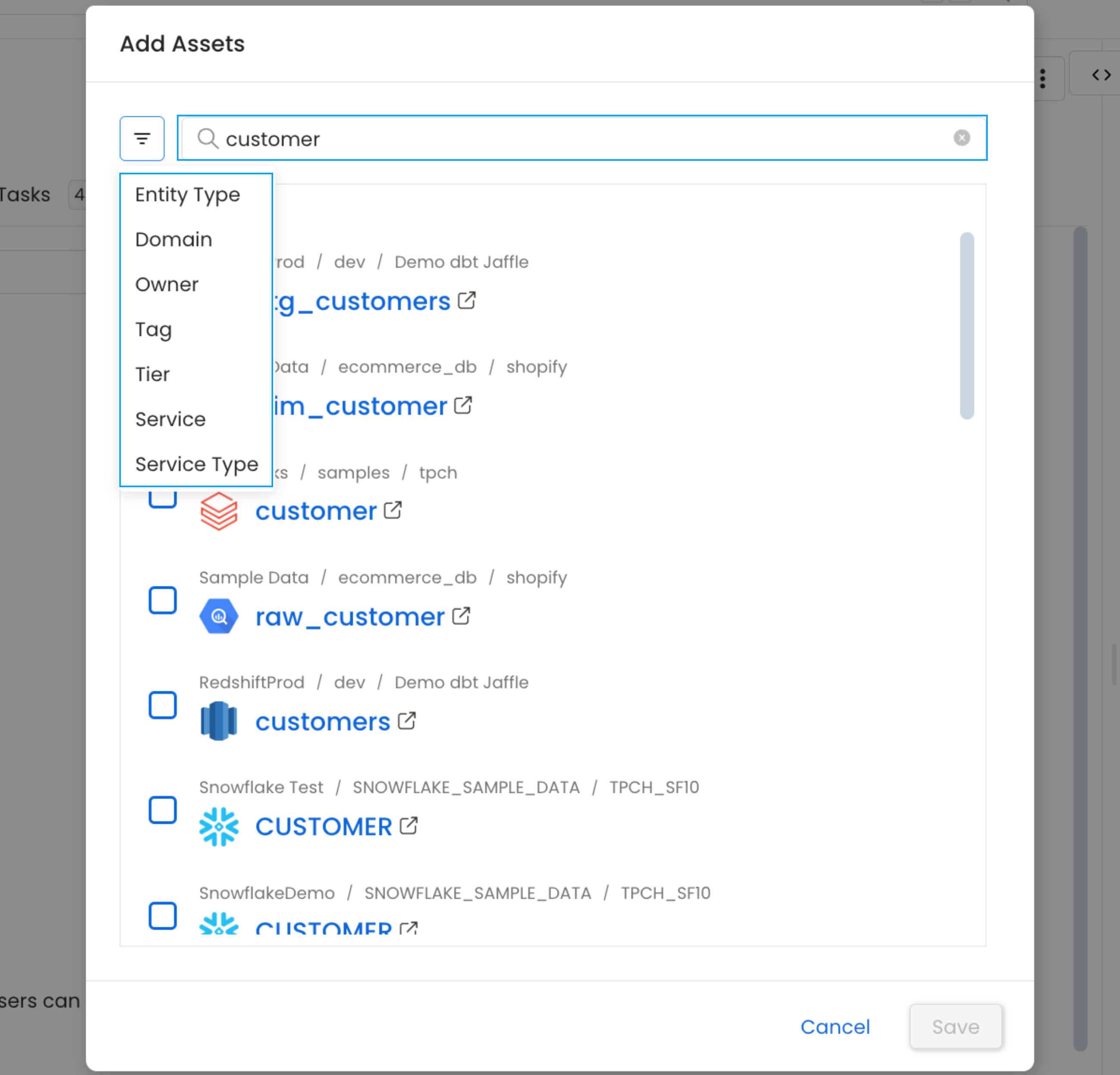 Assets Related to the Glossary Term