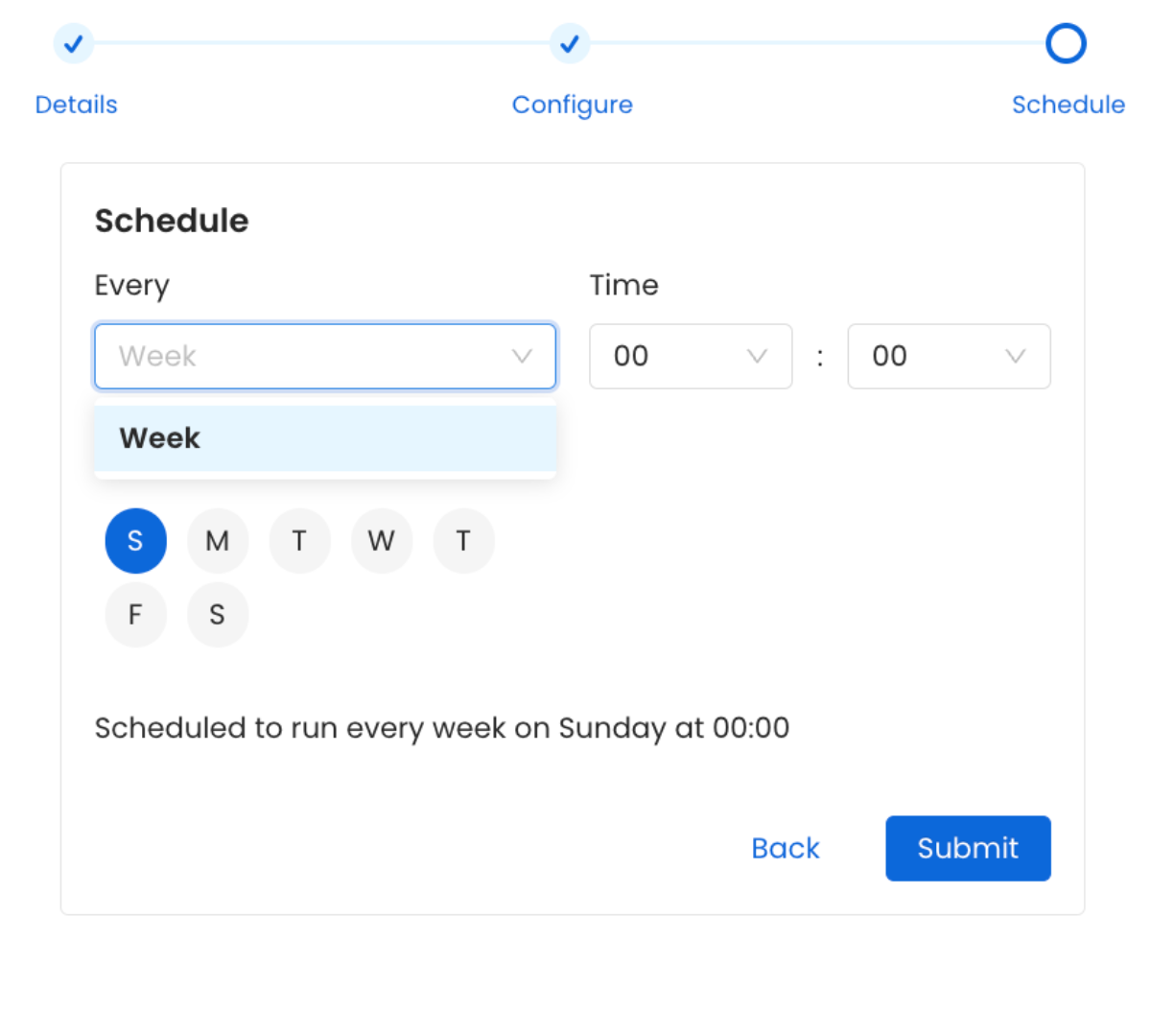 Schedule the Email Report