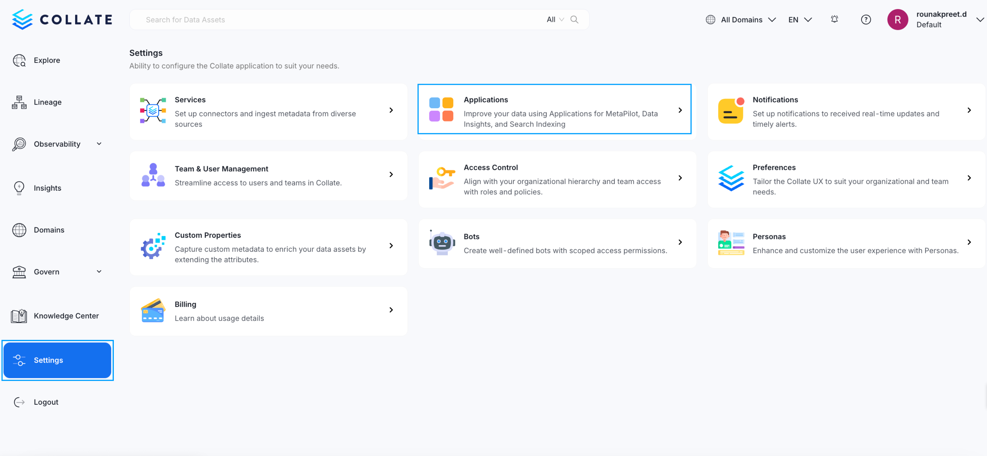 Reverse Metadata Navigation