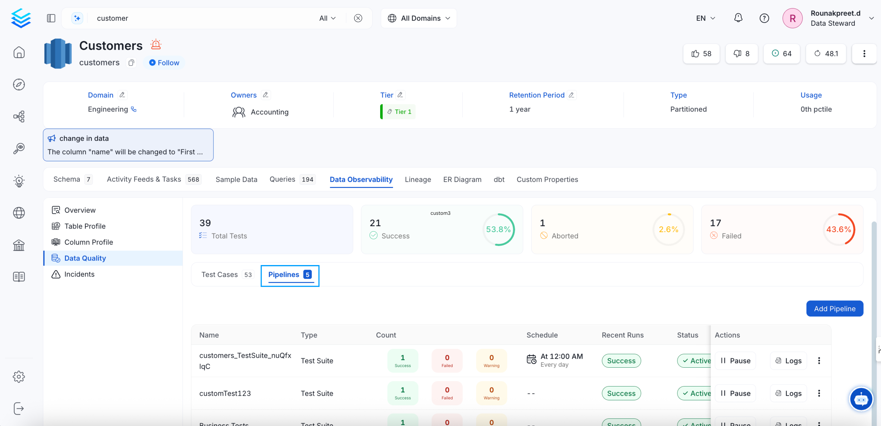 Set up a Pipeline